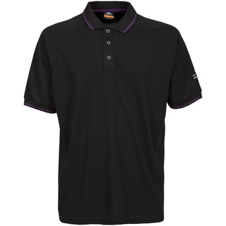 Trespass Bonington, Black, S, Mückenabweisendes Schnelltrocknendes T-Shirt mit UV-Schutz für Herren, Small, Schwarz