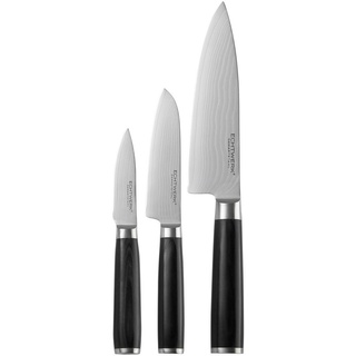 Echtwerk Messerset, Holz, 3-teilig, 17.8x12.7x8.9 cm, ergonomischer Griff, Kochen, Küchenmesser, Messersets