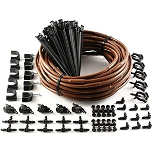 Plug&Rain MikrobewässerungTropfrohr Set für Hochbeete Mikro