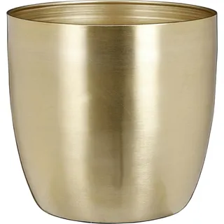 Mica Übertopf Alano rund gold  Ø 20 x 19 cm
