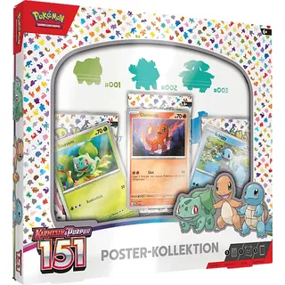 THE POKEMON COMPANY INT. 45557 Pokémon KP03.5 Poster Box- 151 Sammelkarten