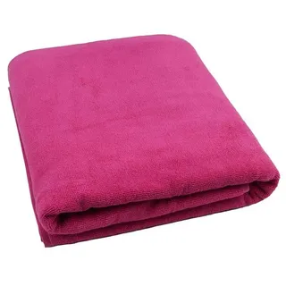 Sensepura Wellnesstuch pink 90x200 cm schwere Qualität
