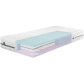 f.a.n. 7-Zonen-Tonnentaschenfederkern-Matratze Flex Side Clima T (120 X 200 CM)