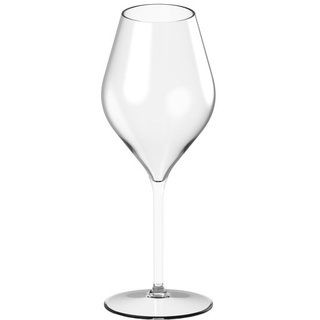 6 Mehrweg Sektgläser Weisswein Rosé Glas Tritan 460ml Wiederverwendbar Kunststoff unzerbrechlich transparent Sektflöte