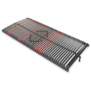 Betten ABC 7-Zonen Lattenrost Max Premium NV / Lattenrahmen in 140 x 200 cm mit 44 Leisten und Mittelzonenverstellung - geeignet für alle Matratzen