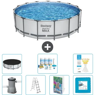 Bestway Steel Pro Max Rund - 488x122 Cm - 8-teilig  S536