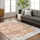 Syracusa Vintage Teppich 120 170 Beige/Orange/Rosa
