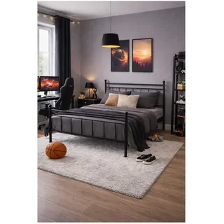moebel-direkt-online Rubi 140 x 200 cm Schwarz