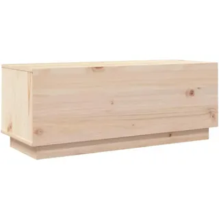 vidaXL TV-Schrank 90x35x35 cm Massivholz Kiefer