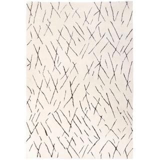 Wollteppich MORGENLAND "Berber Teppich - Sara rechteckig" Teppiche Gr. B/L: 250 cm x 350 cm, 25 mm, 8,75 m2, 1 St., weiß Esszimmerteppiche