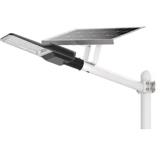 enovalite Solar Straßenleuchte 30 W schwarz 4300 lm IP65