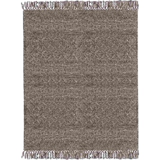 Teppich Hiruni aus Wolle Braun, 140x200 cm