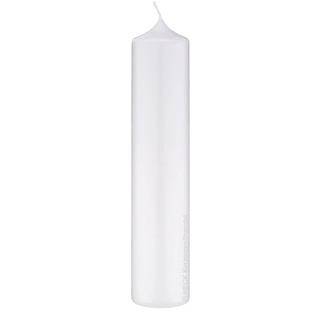 Kommunionkerzen Kerzenrohling zur Verzierung 50 x 300mm in der Farbe Weiss