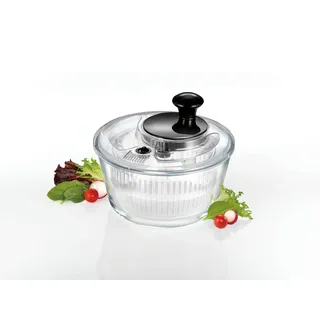 Mastrad Salatschleuder Ø 21 cm transparent