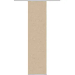 Flächenvorhang Pive, Sand, Textil, Uni, 60x245 cm, mit Paneelwagen, Wohntextilien, Gardinen & Vorhänge, Schiebegardinen