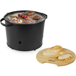 Princess Kombigrill 112240 inkl. Bambusdeckel