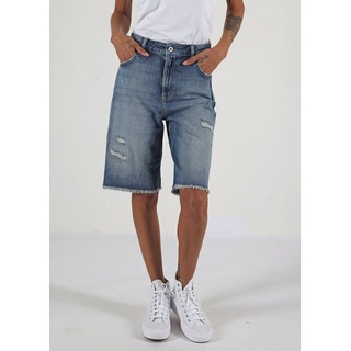 Miracle of Denim 5-Pocket-Jeans Dora Bermuda mit hochwertiger Stoffqualität blau 29