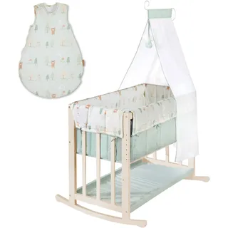ROBA Stubenbett 4 in 1 mit Schlafsack (Woodland Buddies)
