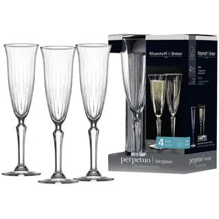 Ritzenhoff & Breker Perpetuo Sektglas 0,19 l 4er Set
