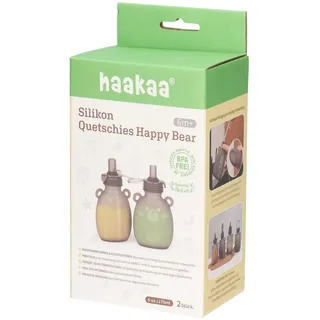 Haakaa Quetschies Happy Bear 2er Set