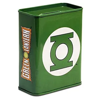 Logoshirt® DC Comics Green Lantern Logo Blech-Spardose Lizenziertes Originaldesign