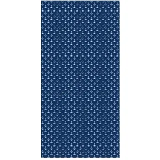 JZemdybill Strandtuch, maritimes Anker-Punkt-Badetuch, Pool-Handtuch, ideal für Fitnessstudio, Schwimmen, 80 x 160 cm