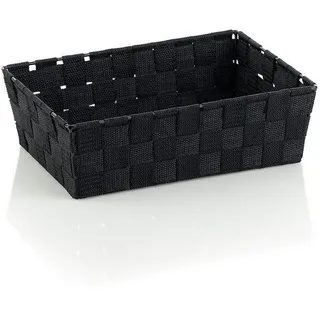 Kela Korb Alvaro PP-Faserband schwarz 29,5x20,5x8,5cm