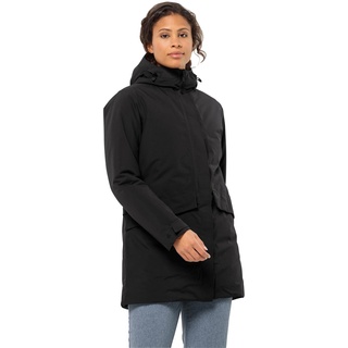 Jack Wolfskin TEMPELHOF Coat, Black, XL