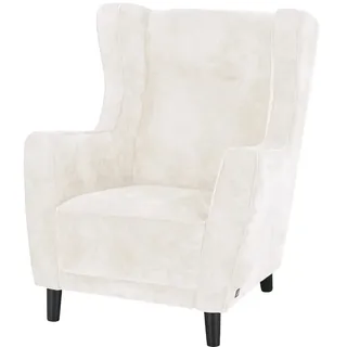 SOHO Sessel  Piera , creme , Maße (cm): B: 82 H: 101 T: 87.0