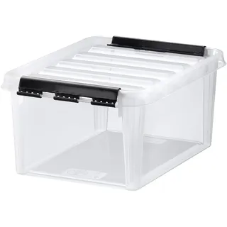 SmartStore Aufbewahrungsbox Classic 31 L 50 x 39 x 26 cm 6-tlg. transparent