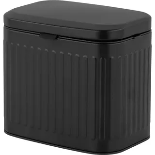 Relaxdays Wandmülleimer 4 l Schwarz