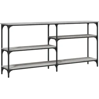 vidaXL Konsolentisch 160x29x75 cm grau