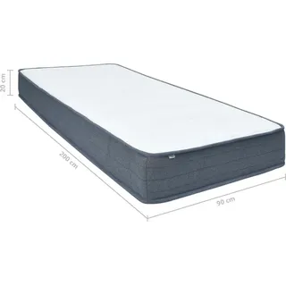 vidaXL Boxspringbett-Matratze 200 x 90 x 20 cm