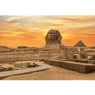 Xiaoterna 2,2x1,5m Altes Ägypten Kulisse Ägypten Historisches Gebäude Skulptur Fotografie Hintergrund Alte ägyptische Wüste Klassische Architektur Sonnenuntergang Himmel Hintergrund Foto Requisiten