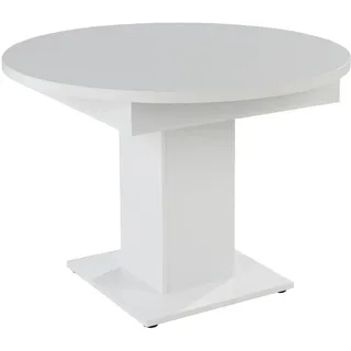 Mäusbacher JONES Ø 104 cm weiß