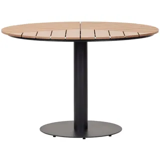 Schou Hector Gartentisch Ø 113 x 75 cm Schwarz