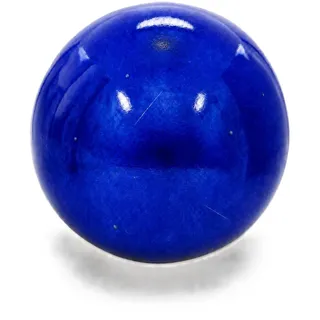 / Keramik Dekokugel 20 cm blau – Gartenkugel Rosenkugel Gartendeko für Garten, Beet, Terrasse und Balkon - Blau