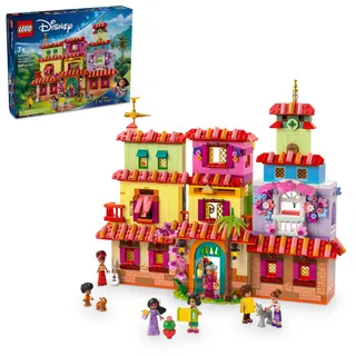 Lego Disney Encanto Das magische Madrigal-Haus Spielzeug, Bauspielset für Kinder, Mirabel Disney Prinzessin Puppenfigur, Disney Spielzeug für Mädchen und Jungen ab 7 Jahren, lustiges
