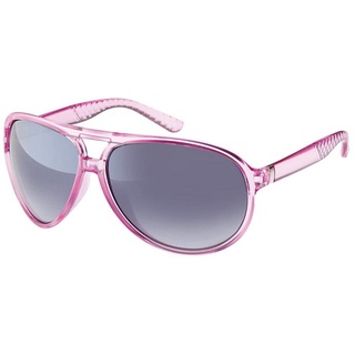 BEZLIT Eyewear Pilotenbrille Piloten Designer Damen Sonnenbrille (1-St) mit schwarzen Linsen rosa|schwarz
