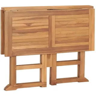 vidaXL Garten-Esstisch 90 x 90 x 75 cm Braun