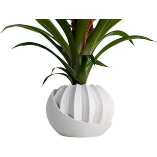 Famanu Dekorative Vase - Kugelvase aus 3D-Druck - Kupfer - 14,7 x 14,5 cm