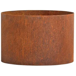 Estexo Hochbeet Pflanzring Edelrost Ø 40 cm Grau
