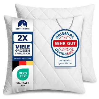 tincool Gentle North Kissen 80 x 80 cm Weiß