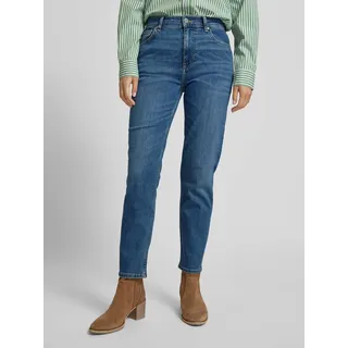 Regular Fit Jeans mit verkürztem Schnitt, Jeansblau, 31