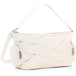 DESIGUAL Cromo Schultertasche Polyurethan Beige