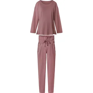ESMARA® Damen Umstandspyjama (Rosa, M(40/42))