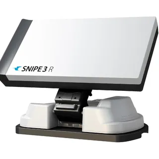 Selfsat Snipe 3 R Twin mit Fernbedienung Black Line - GPS Vollautomatische Antenne Skew Sat System