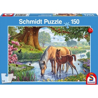 Schmidt Spiele Pferde am Bach (150 Teile)
