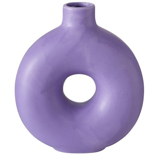 Boltze Vase "Lanyo" in Lila - (H)20 cm