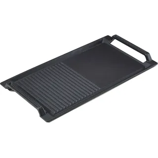 Arebos Grillplatte 43,6 x 22,9 cm Gusseisen Schwarz